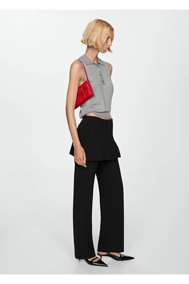 Pilili pantolon etek - 2