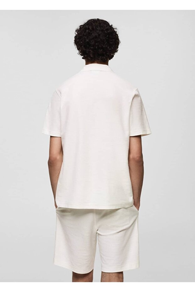 Baumwollhemd mit Brusttaschen - 4