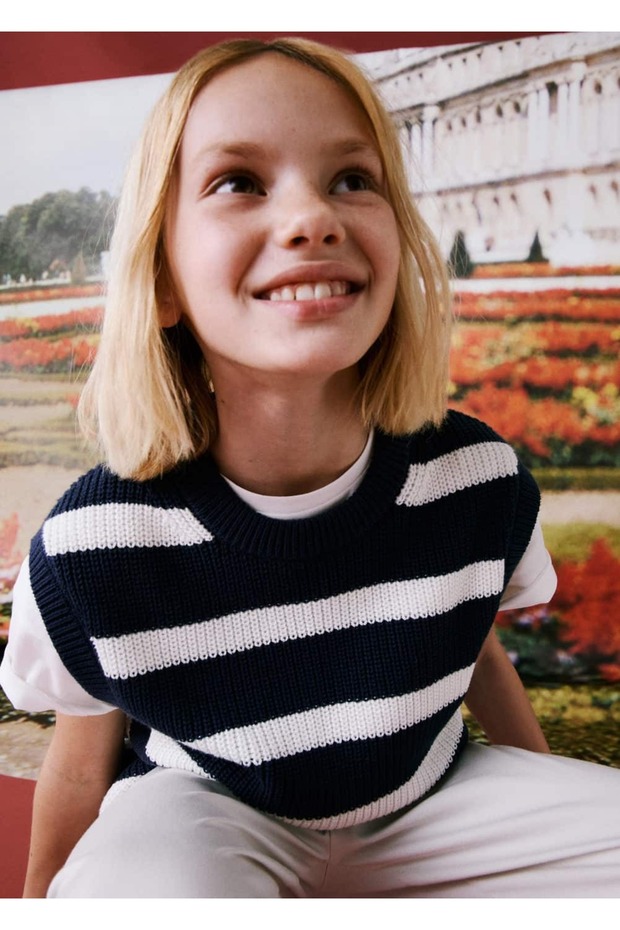 Gestreifte Strickpullover - 4