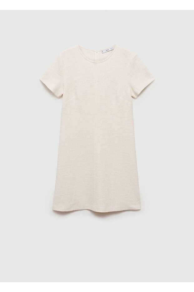 Kısa tüvit elbise - 3