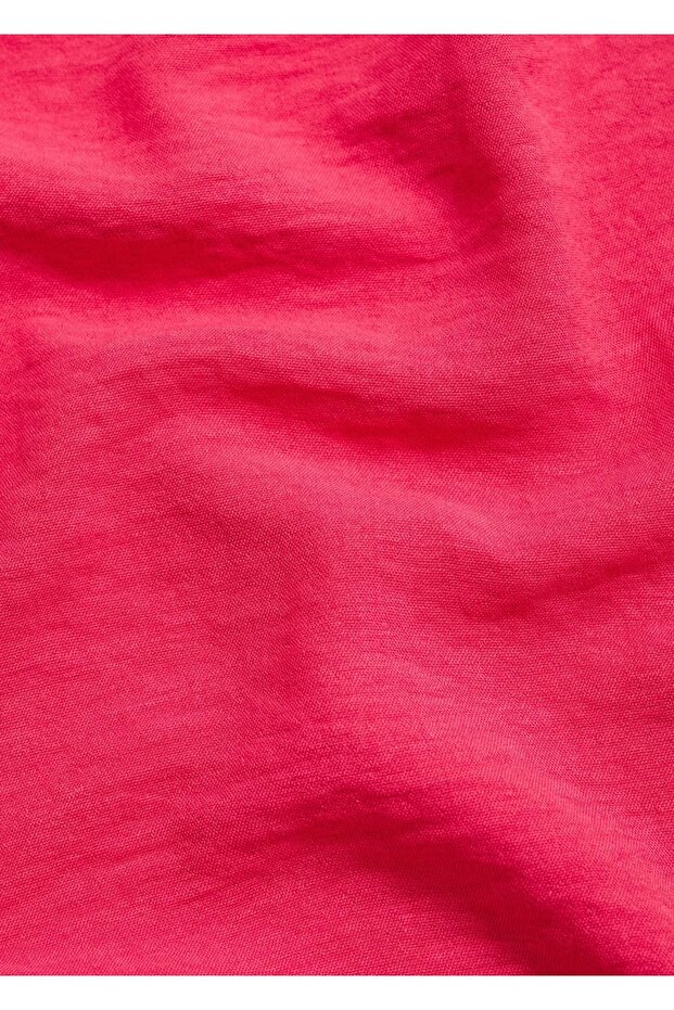 Dökümlü dokuma pantolon - 5