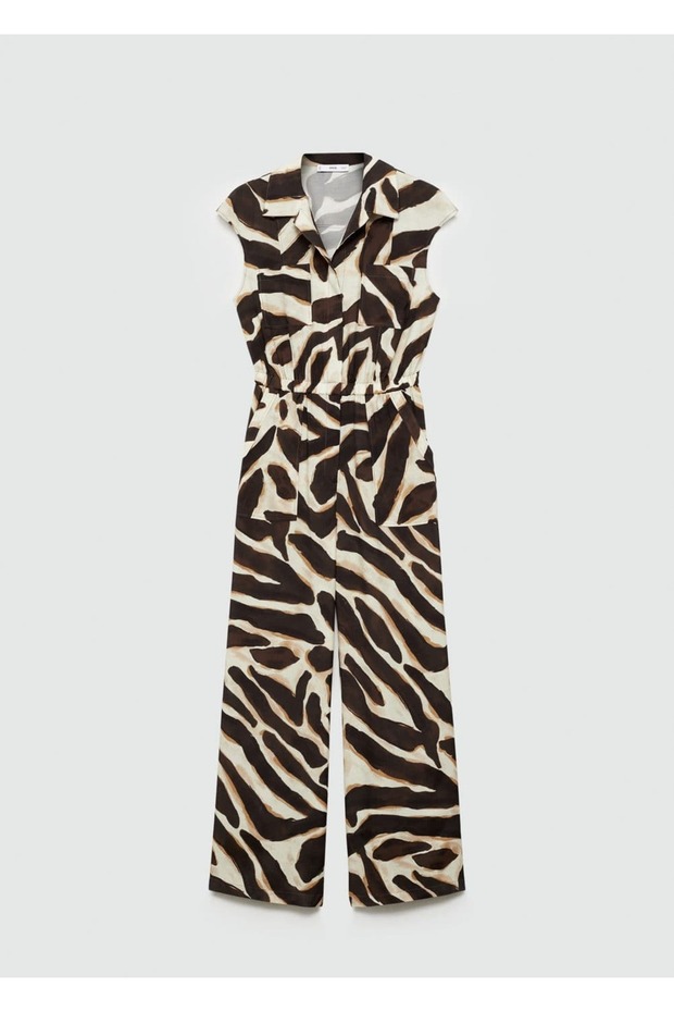 Cepli Hayvan Desenli Tulum - 3