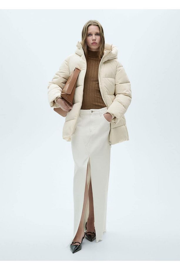 Kapüşonlu Kapitone Anorak - 2