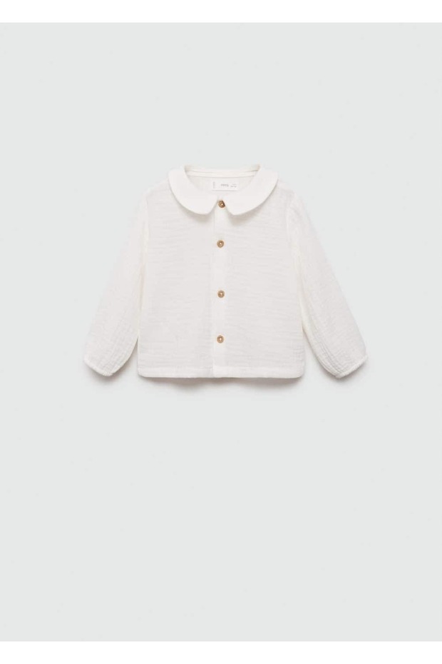 Pamuklu Bambula Gömlek - 1