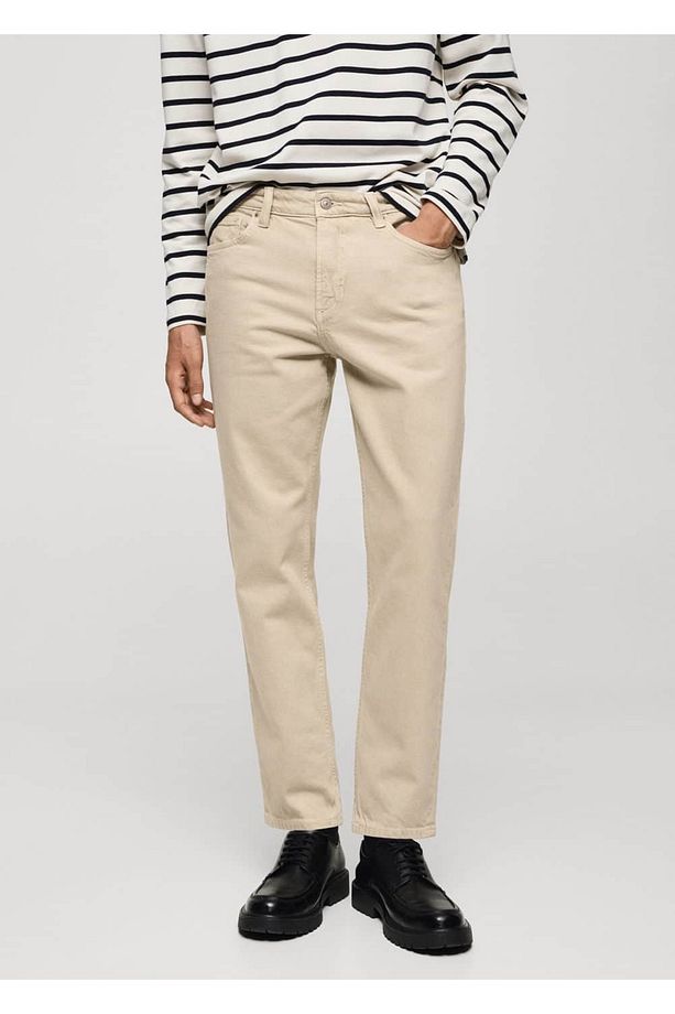 Ben Tapered Crop Jean Pantolon - 1