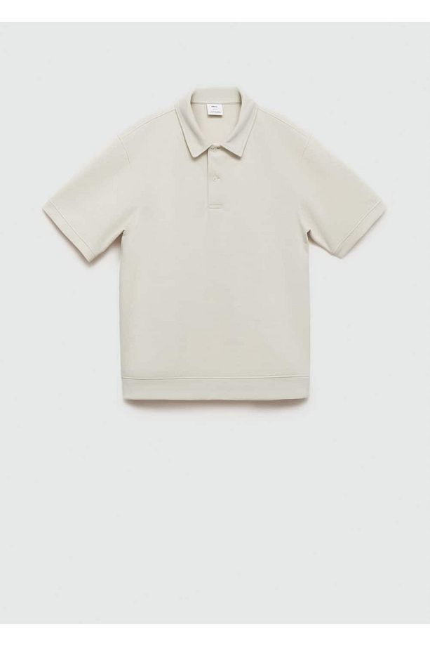 Regular Kesim Polo Kumaş Sweatshirt - 3