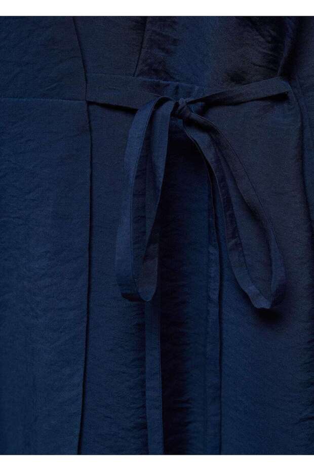 Fiyonklu anvelop elbise - 5