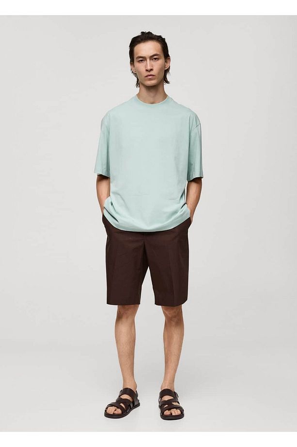 %100 Oversize Pamuklu Tişört - 2