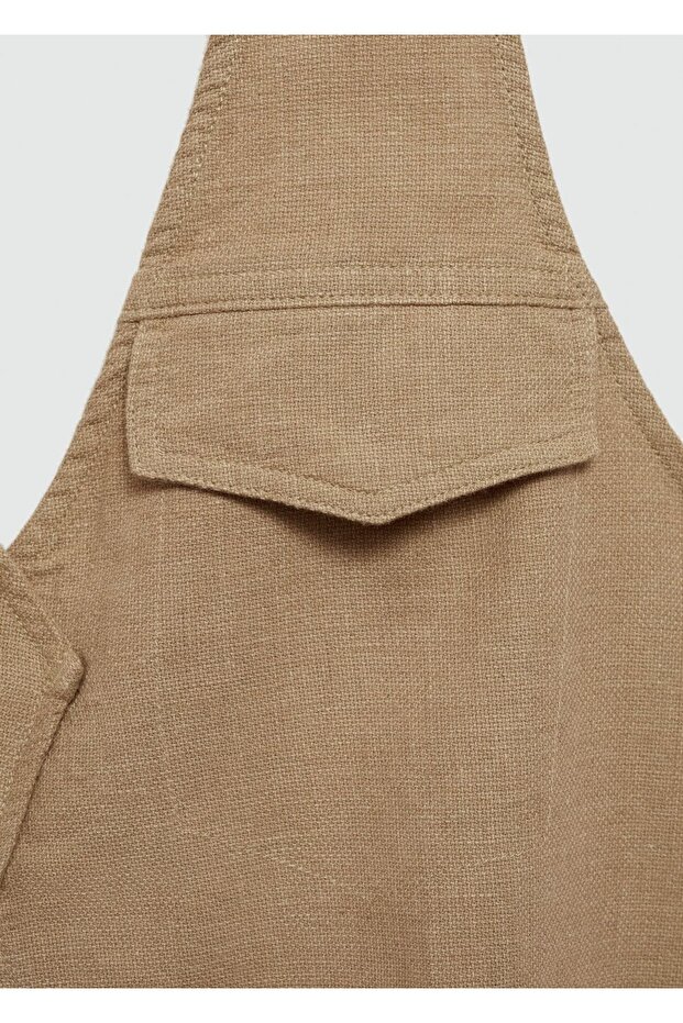 Cepli halter yaka bluz - 7