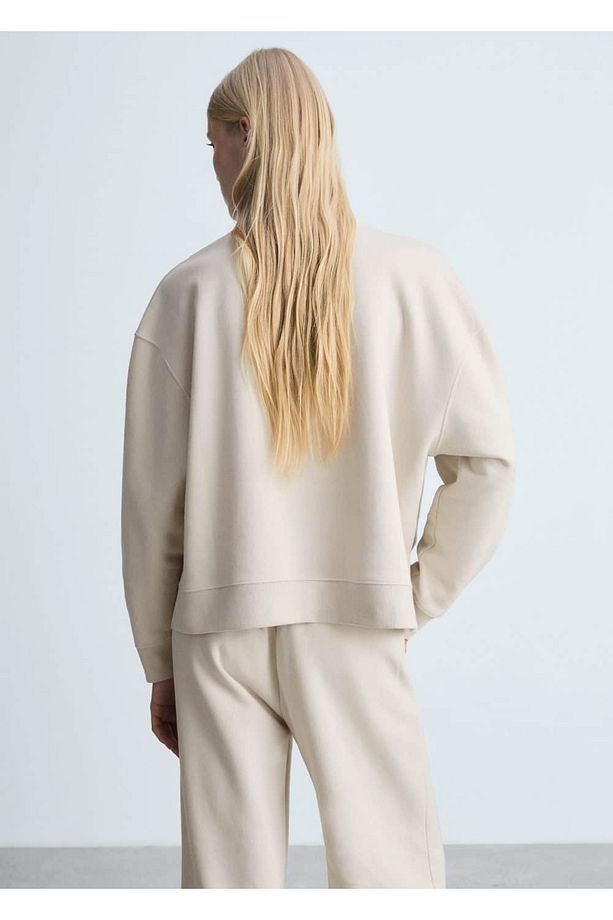 Peluş sweatshirt - 4