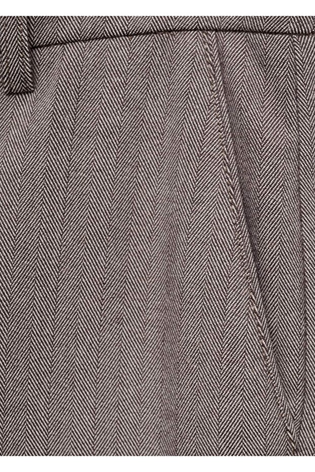 Orta belli dar pantolon - 7