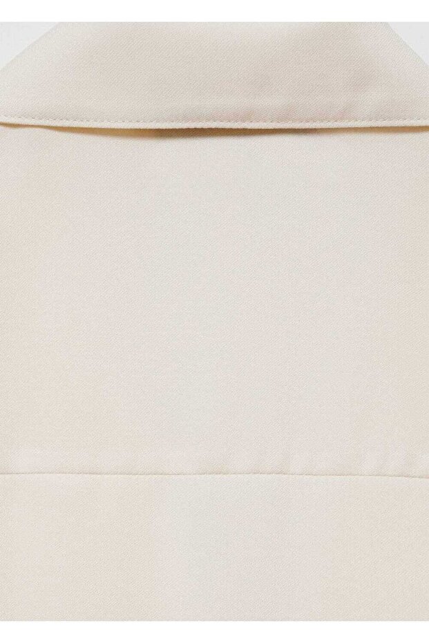 Kurzärmliges Satinhemd - 6