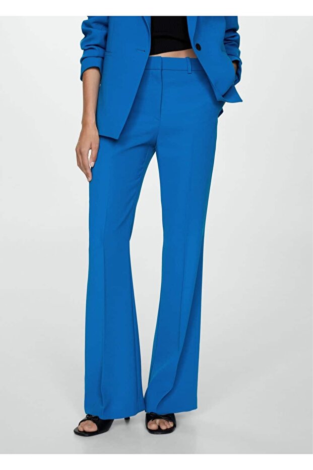 Wideleg kumaş pantolon - 1