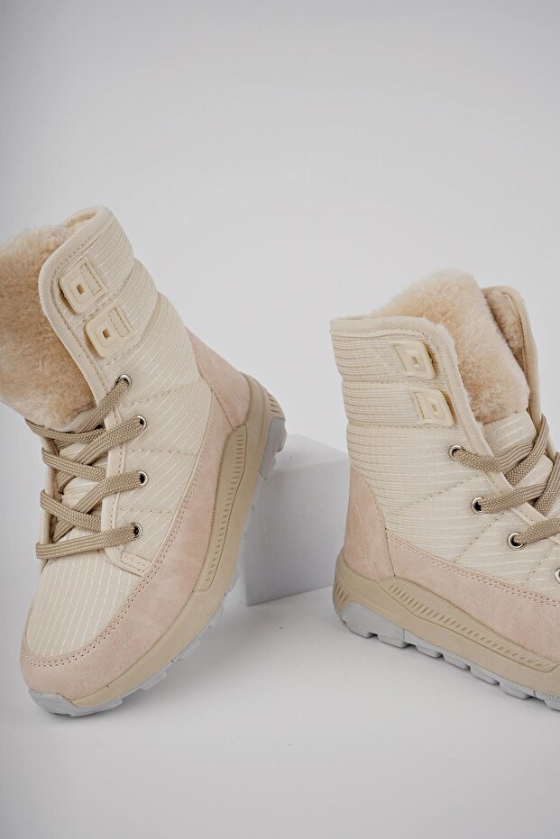 Bugs Guaranteed Unisex dziecięce buty - ząbkowane, futrzane, sznurowane i zapinane na zamek - 4