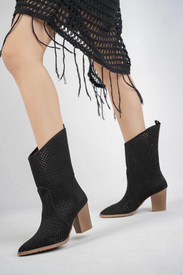 Indiana Guaranteed Women's Laser Cut Stylish and Comfortable Cowboy Summer Boots