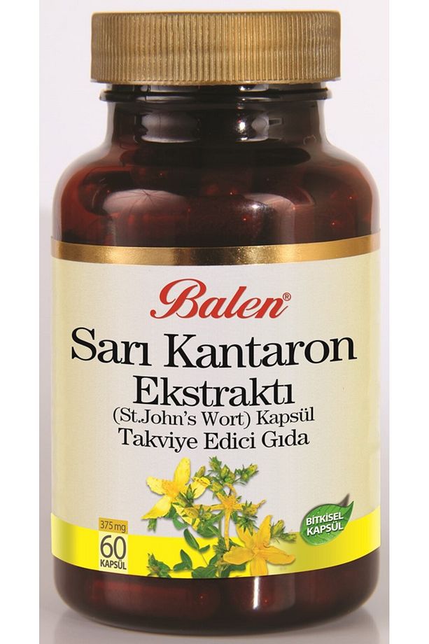 Sarı Kantaron Ekstraktı (ST. JOHN'S WORT) Kapsül - 1