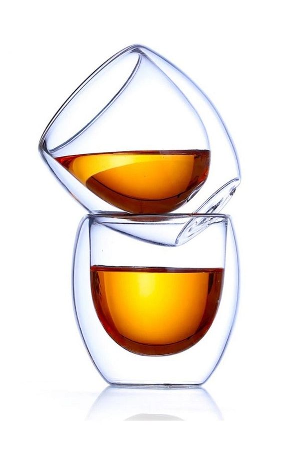 Çift Cidarlı Bardak Espresso Bardağı 6 Adet 80ml - 7