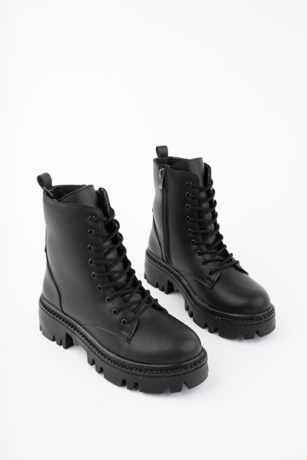 Dombas garantált női fűzős csizma - 6