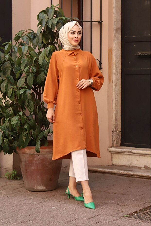 Buttoned Araboy Tunic - 4