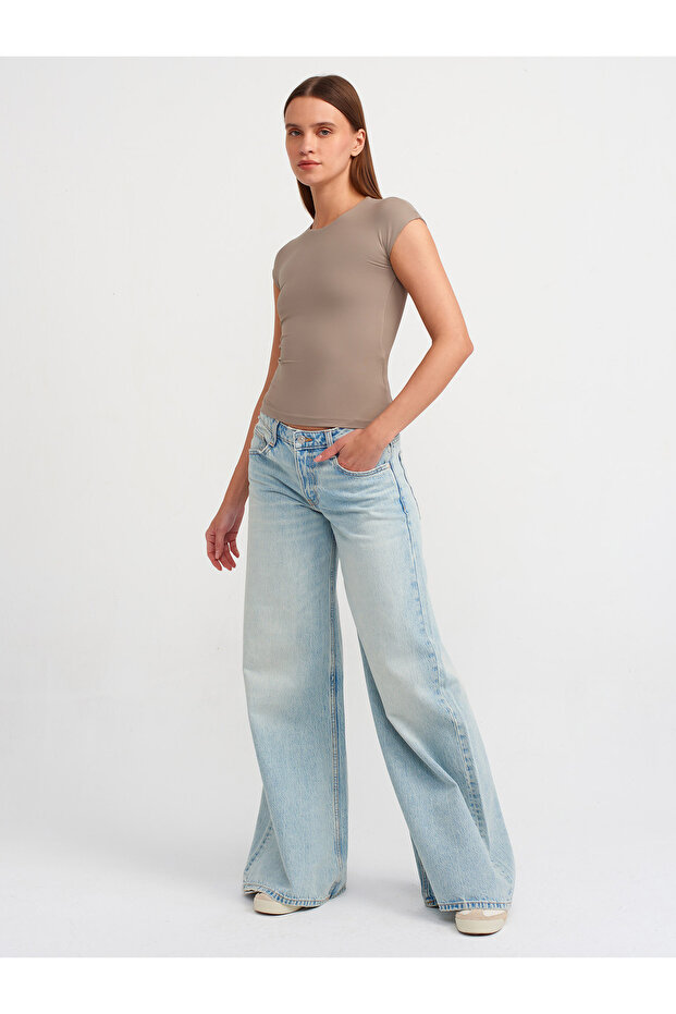 Μπλουζάκι 30856 Model Polyamid Mink - 3