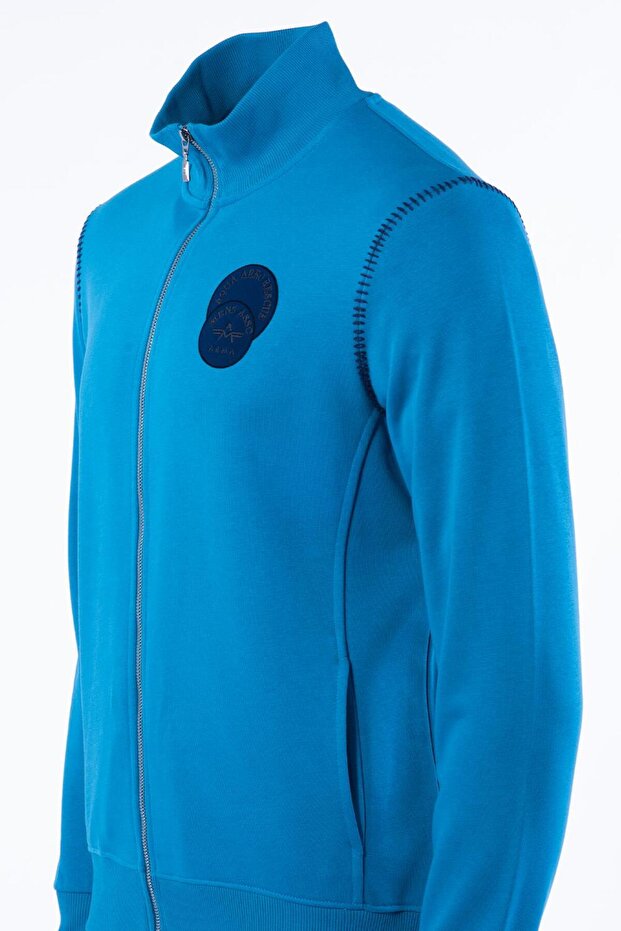 Erkek Mavi Regular Fit Mont K22324923001 - 4