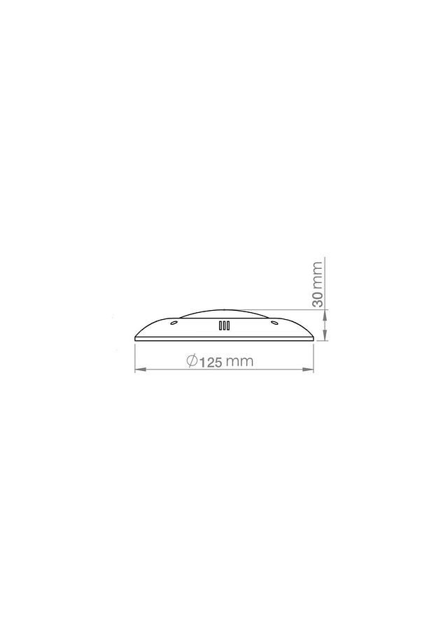 8 Watt Smd Led Mavi Mini Sıva Üstü Havuz Lambası 2 Adet - 2
