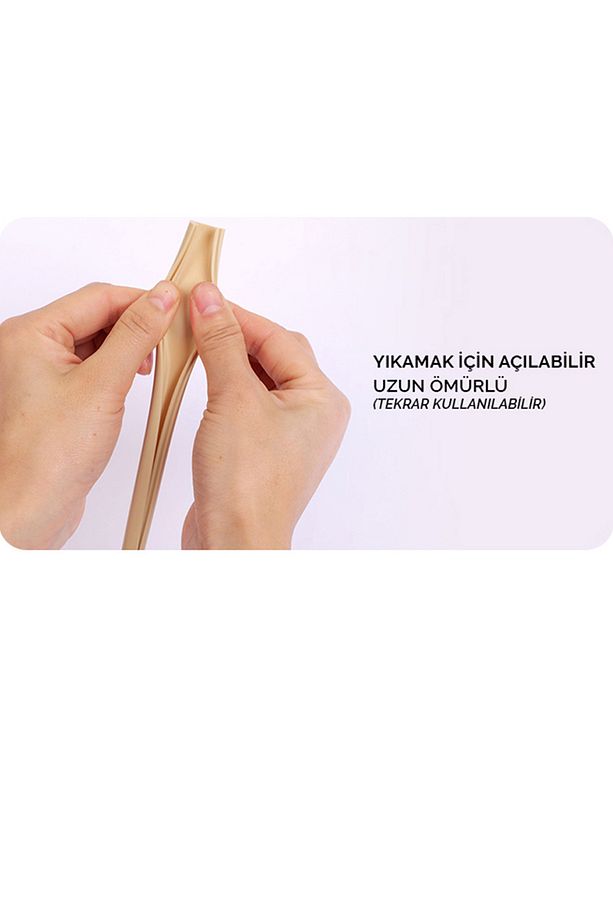 TripleTask Termos Vakumlu Paslanmaz Çelik Pipetli 600ML Pembe - 4