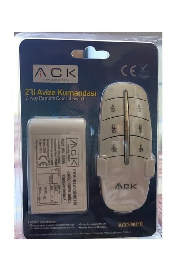 Ay30-00120 220v Üçlü Avize Kumandası - 2