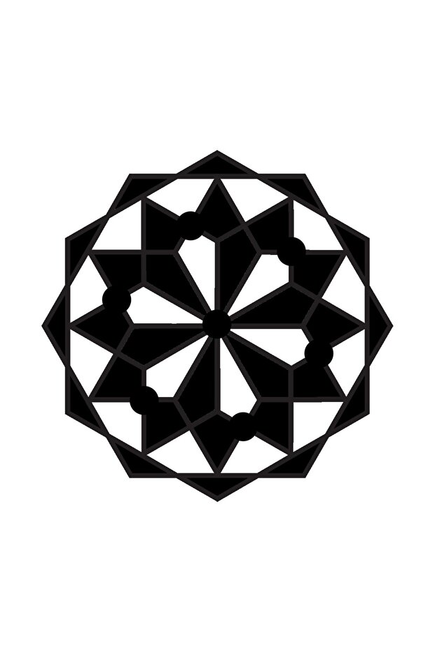 Flower Pattern Model 5 Auto Special New Sticker 30 X 30 cm