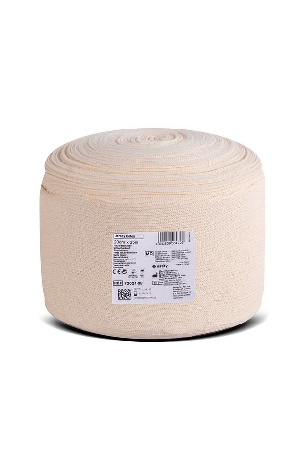 Jersey Coton 20cm X 25m Alçı Ve Lenf Ödem Bandajı Çorabı - 1