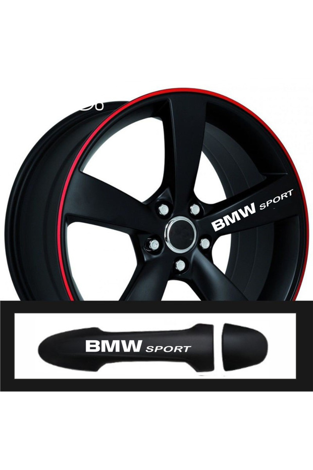 Custom New Compatible Accessory Auto Door Handle/Rim for Bmw 320 Special New Sticker 10 Pcs 10*1,5 cm