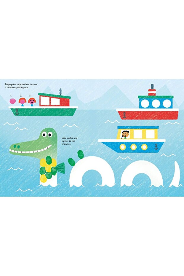 Fingerprint Activities: Monsters - 2