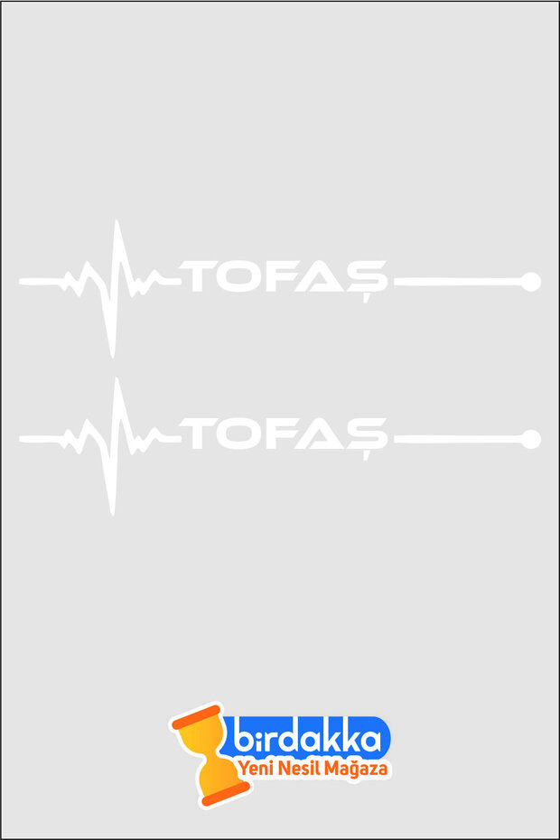 Tofaş Nabız Domestic Production A+ Quality White 30*8 cm Durable