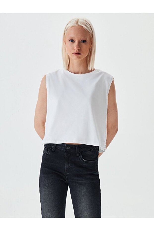 Lına Cut Pantolon - 4