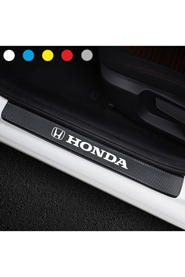 Custom New Compatible Accessory Auto Door Sill for Honda Special New Sticker Carbon 4Pcs