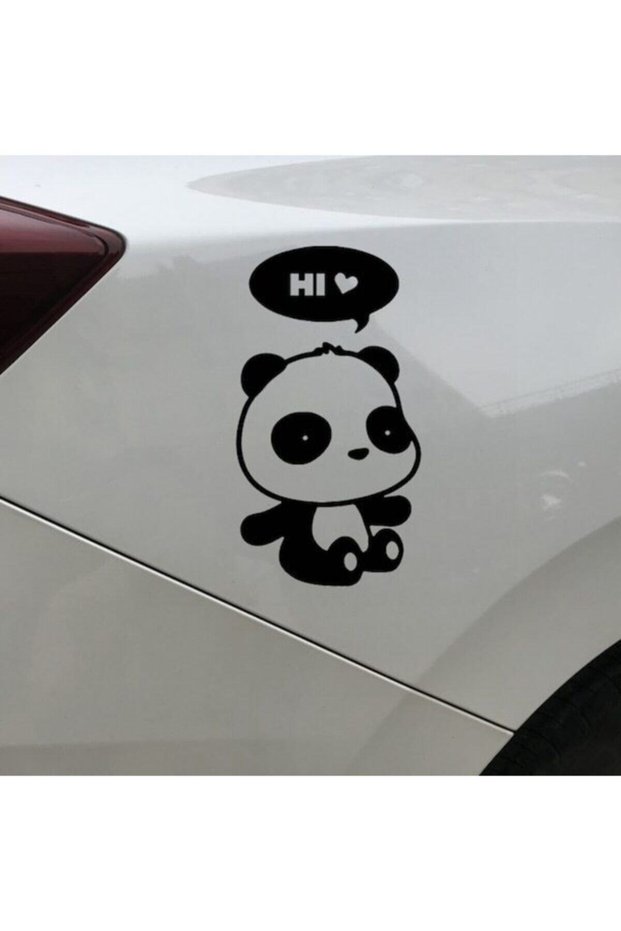 Cute Panda Design Waterproof Removable Auto Domestic Production A+Quality 15*8 cm Durable