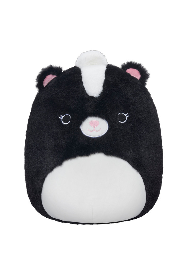 Squishmallow Fuzzamallows Selma Black & white Skunk 12inches