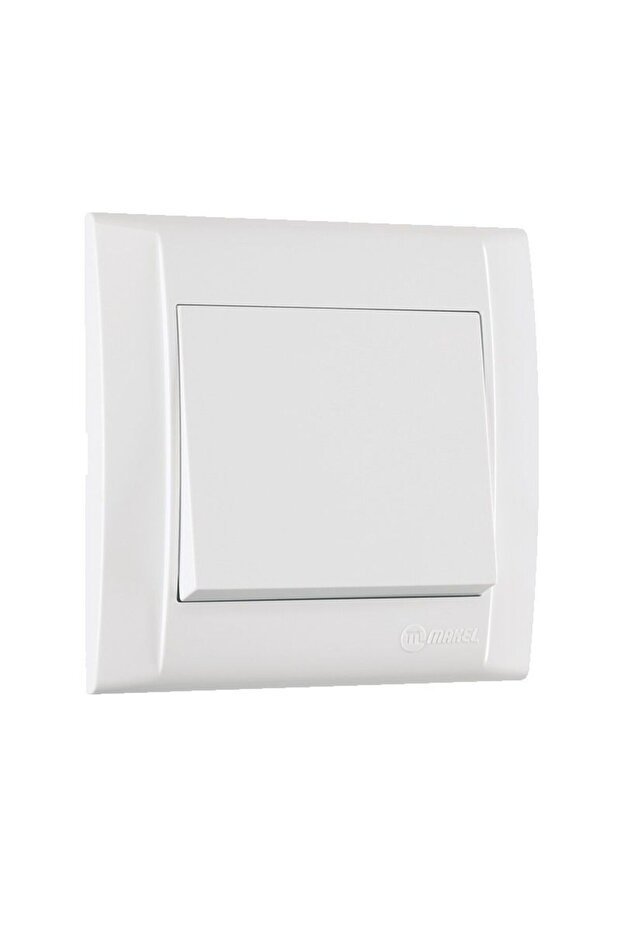 غطاء وحدة المفتاح Defne (أبيض) مع إطار - 1