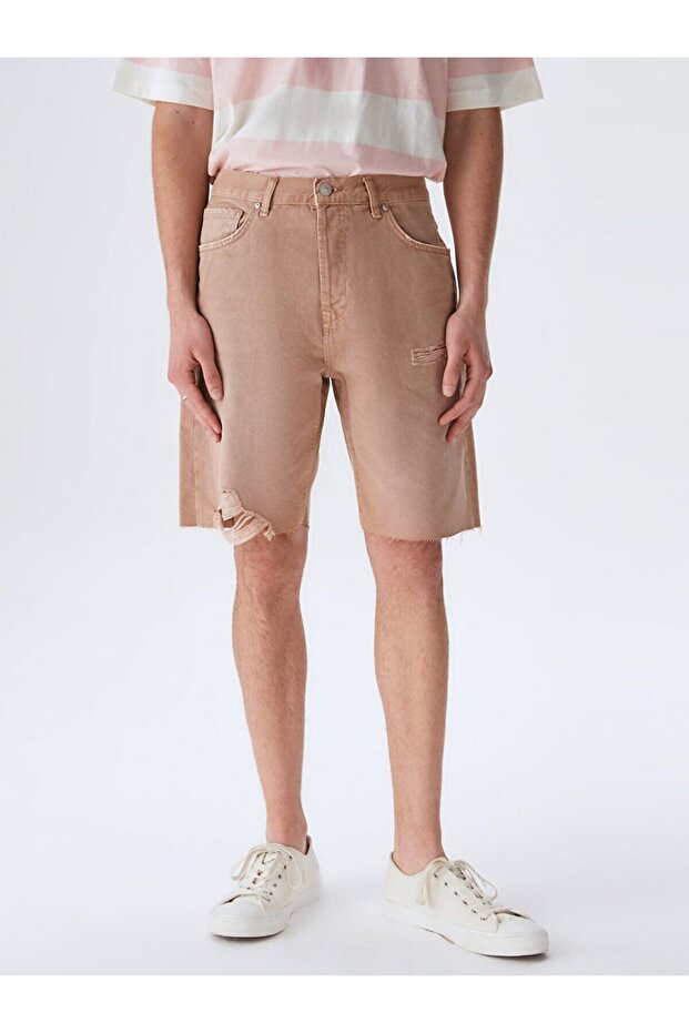 Прямі бермудські джинси Mateus - 3