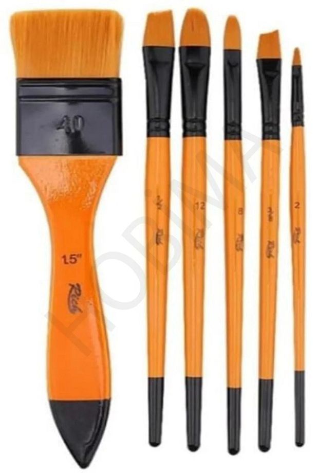 6'lı Karma Fırça Seti - Set 8 -set-8 - 2