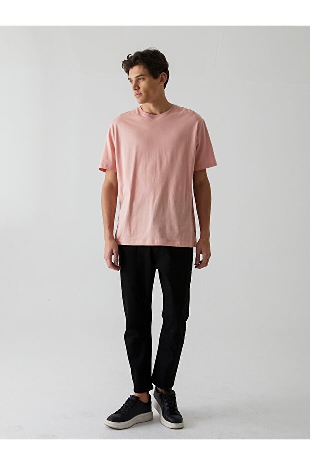 Aıden Net Low Relaxed Cut Jean Trousers
