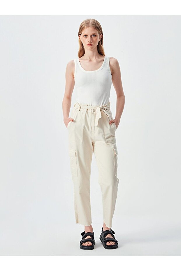 Godiva Cargo-Jeanshose für Damen-01009514091477453025 - 1