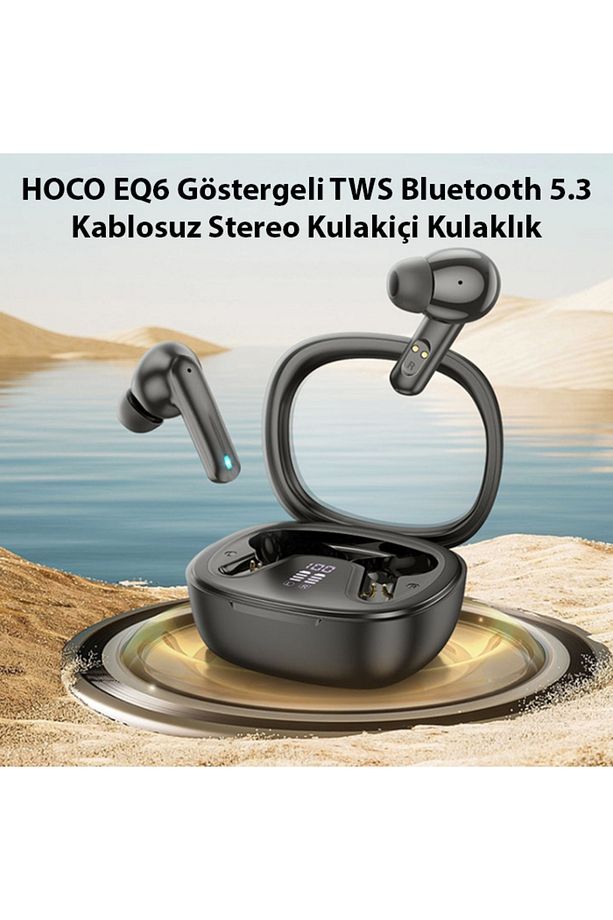 Hoco Eq6 Göstergeli Tws Bluetooth 5.3 Kablosuz Stereo Kulakiçi Kulaklık - 2