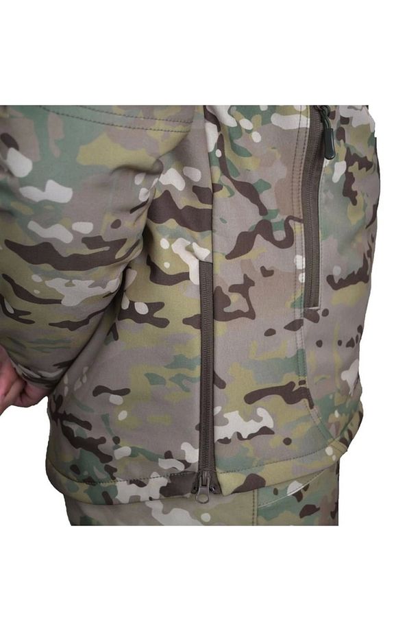 Multicam Kamuflaj Softshell Mont - 6
