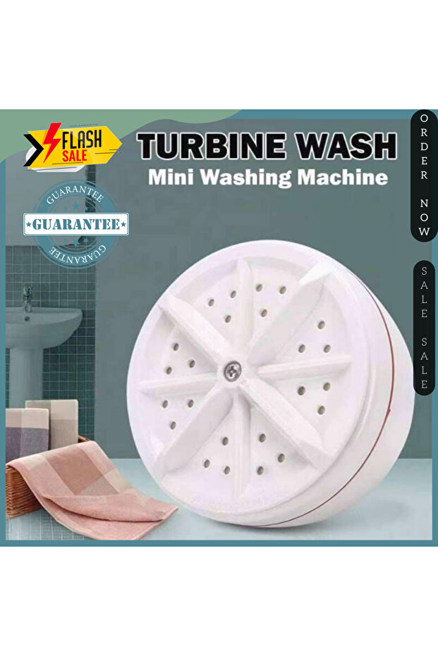 Mini Portatif Çamaşır Makinesi - 4