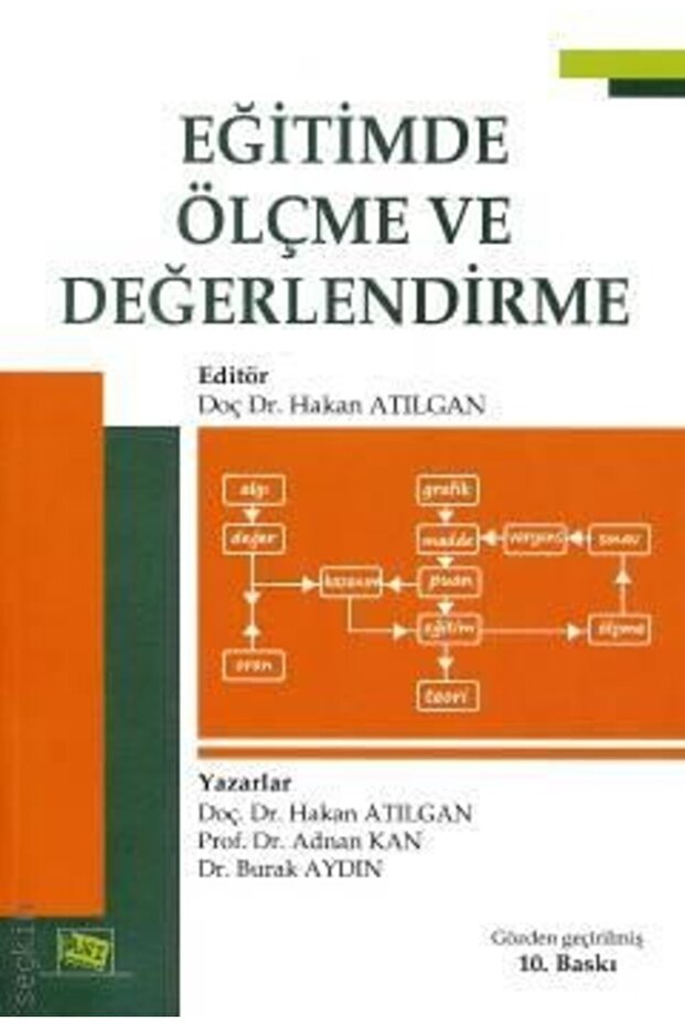 Eğitimde Ölçme Ve Değerlendirme /Hakan Atılgan
