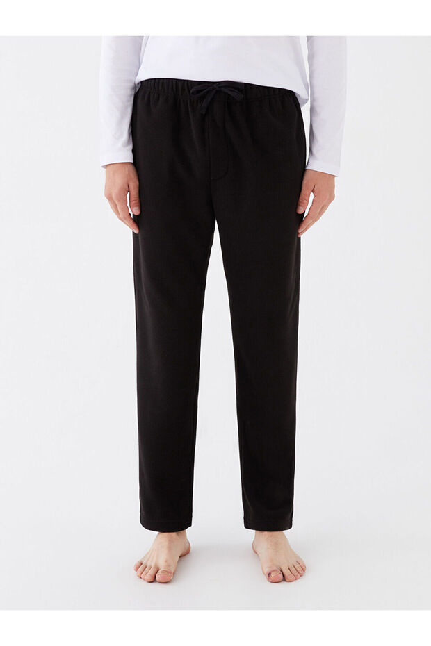 Lcwk Standart Kalıp Polar Erkek Pijama Altı - 3