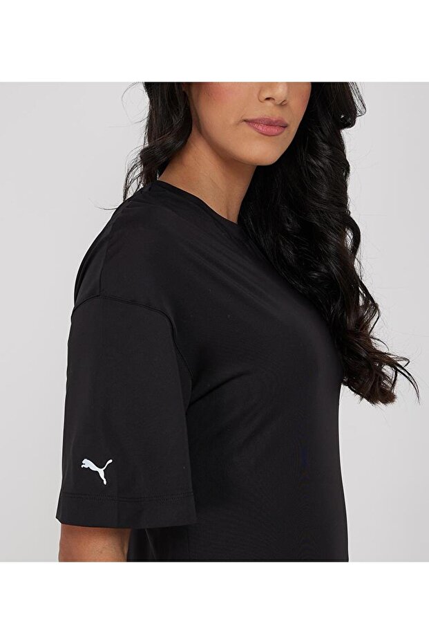 Modest Oversized Tee-PUMA Black Tişört - 3