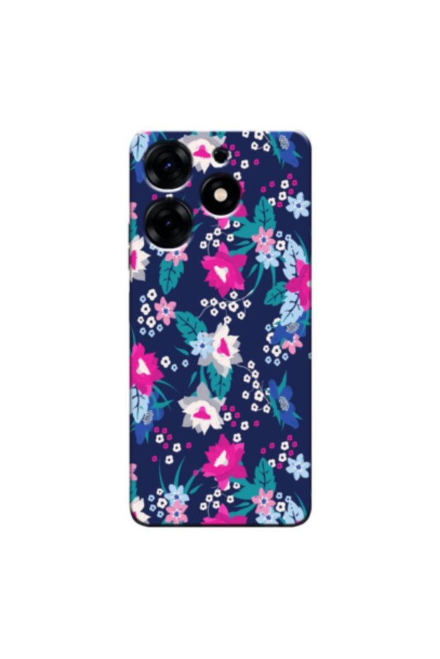 Tecno Spark 10 Pro Compatible Case Spring Flowers 3 Silicone Case (Printed)