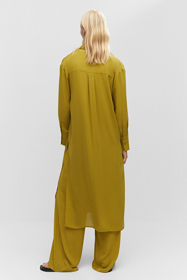 Rochie cămașă cu mâneci - Multifuncțional - 8